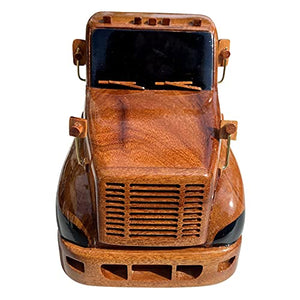 Tanker Truck Combo Mahogany Wood Desktop  Truck combos & Trains Model