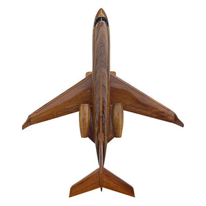 G4SP ( Gulfstream)  Mahogany Wood Desktop Airplane  Model