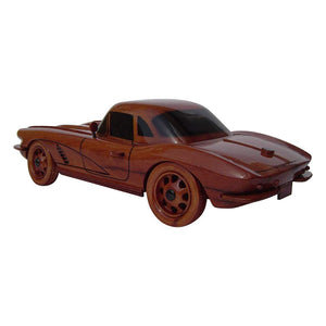 1962 Corvette Mahogany Wood  Desktop Cars & trucks Model