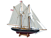 Load image into Gallery viewer, Wooden Bluenose Model Sailboat Decoration 17&quot;
