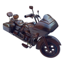 Load image into Gallery viewer, Harley Road Glide CVO Mahogany Wood Desktop Motorcycle Model