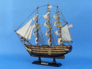 Wooden USS Constitution Tall Model Ship 15""