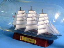 Load image into Gallery viewer, Cutty Sark Model Ship in a Glass Bottle 11&quot;