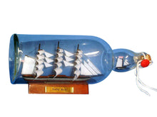 Load image into Gallery viewer, Cutty Sark Model Ship in a Glass Bottle 11&quot;