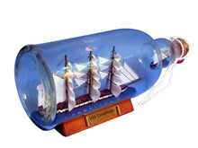 Load image into Gallery viewer, USS Constitution Model Ship in a Glass Bottle 11&quot;
