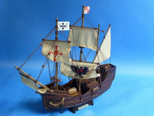 Load image into Gallery viewer, Wooden Santa Maria Limited Tall Model Ship 14&quot;