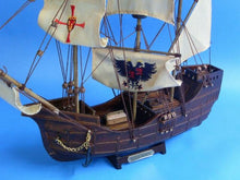 Load image into Gallery viewer, Wooden Santa Maria Limited Tall Model Ship 14&quot;