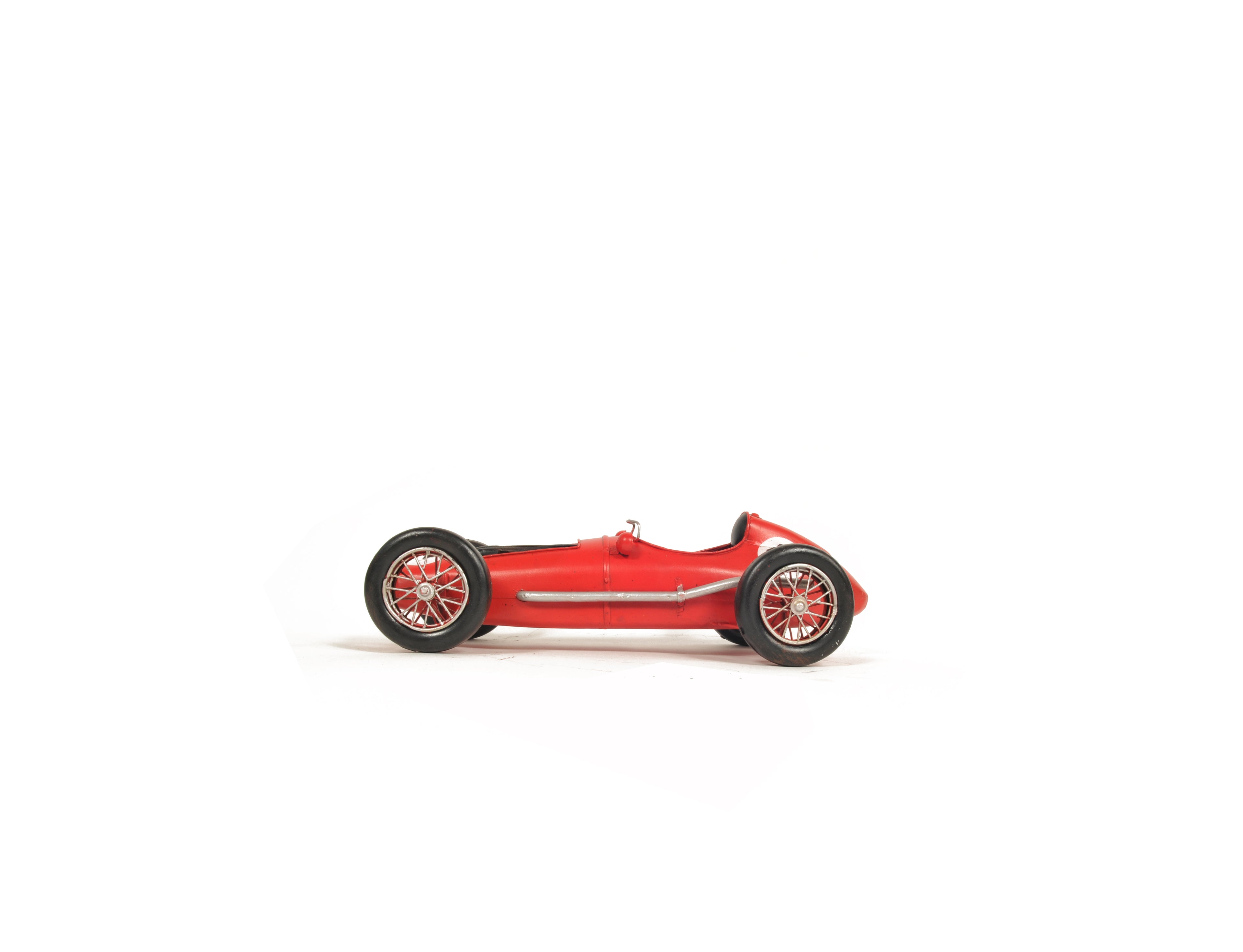 1958 Ferrari 246 F1 Model Red Metal Handmade