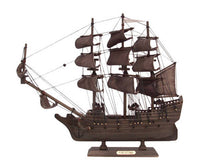 Load image into Gallery viewer, Wooden Flying Dutchman Model Pirate Ship 14&quot;