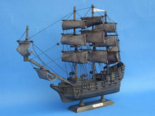Load image into Gallery viewer, Wooden Flying Dutchman Model Pirate Ship 14&quot;