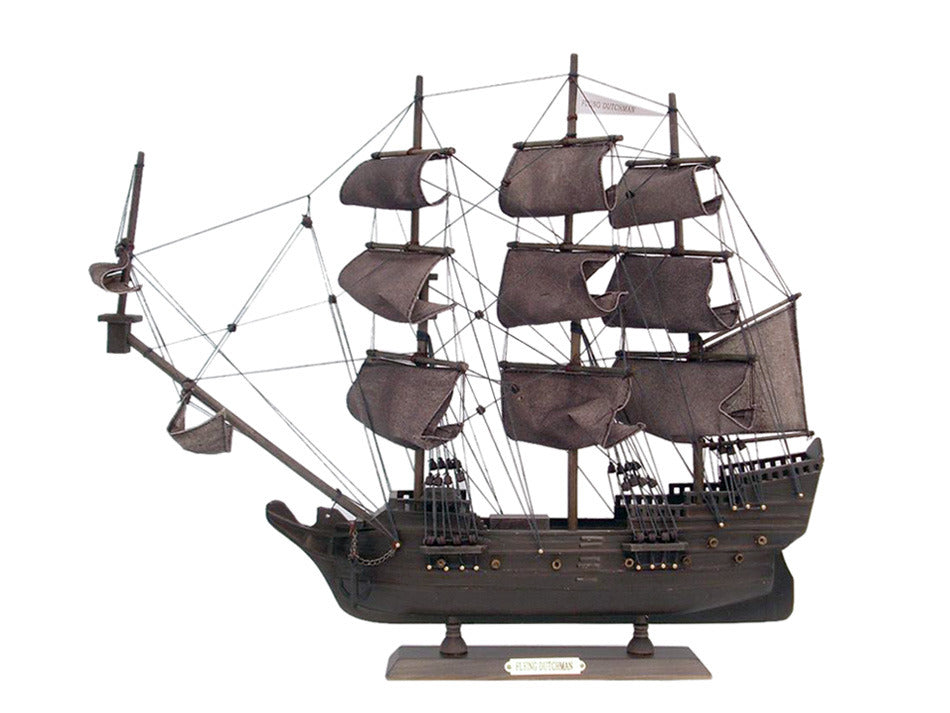Wooden Flying Dutchman Model Pirate Ship 20