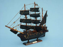 Load image into Gallery viewer, Wooden Thomas Tew&#39;s Amity Model Pirate Ship 14&quot;&quot;