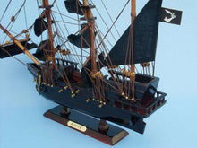 Load image into Gallery viewer, Wooden Thomas Tew&#39;s Amity Model Pirate Ship 14&quot;&quot;