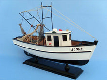 Load image into Gallery viewer, Wooden Forrest Gump - Jenny Model Shrimp Boat 16&quot;