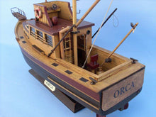 Load image into Gallery viewer, Wooden Jaws - Orca Model Boat 20&quot;