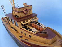 Load image into Gallery viewer, Wooden Jaws - Orca Model Boat 20&quot;