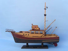 Load image into Gallery viewer, Wooden Jaws - Orca Model Boat 20&quot;