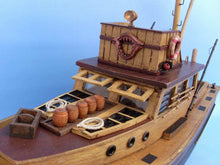 Load image into Gallery viewer, Wooden Jaws - Orca Model Boat 20&quot;