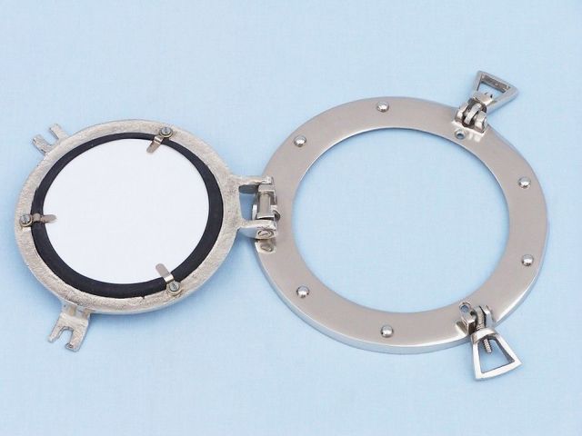 Chrome Decorative Ship Porthole Mirror 8