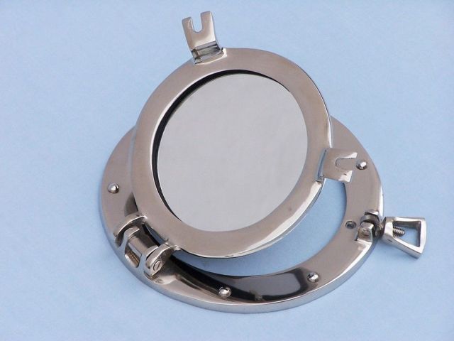 Chrome Decorative Ship Porthole Mirror 8