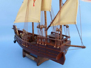 Wooden Nina Model Ship 12""