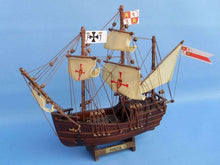 Load image into Gallery viewer, Wooden Pinta Model Ship 12&quot;
