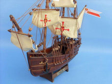 Load image into Gallery viewer, Wooden Pinta Model Ship 12&quot;