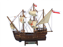 Load image into Gallery viewer, Wooden Pinta Model Ship 12&quot;