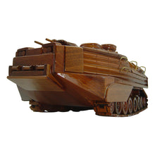 Load image into Gallery viewer, AAV7 Mahogany Wood Desktop Military Vehicle Model