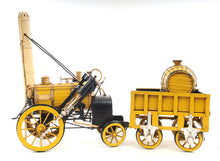 Load image into Gallery viewer, 1829 Yellow Stephenson Rocket Steam Locomotive
