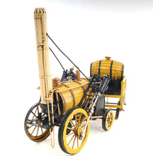 Load image into Gallery viewer, 1829 Yellow Stephenson Rocket Steam Locomotive