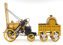 Load image into Gallery viewer, 1829 Yellow Stephenson Rocket Steam Locomotive