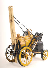Load image into Gallery viewer, 1829 Yellow Stephenson Rocket Steam Locomotive