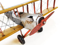 Load image into Gallery viewer, Yellow Curtis Jenny Plane 1:18