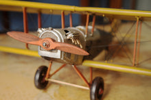 Load image into Gallery viewer, Yellow Curtis Jenny Plane 1:18