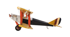 Yellow Curtis Jenny Plane 1:18