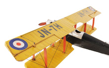 Load image into Gallery viewer, Yellow Curtis Jenny Plane 1:18