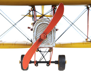 1918 Yellow Curtiss JN-4 1:24