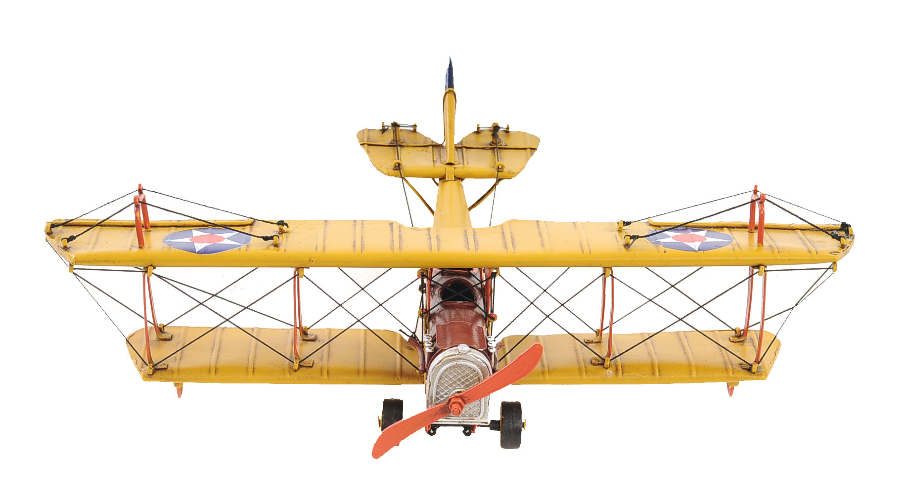 1918 Yellow Curtiss JN-4 1:24
