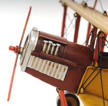 Load image into Gallery viewer, 1918 Yellow Curtiss JN-4 1:24