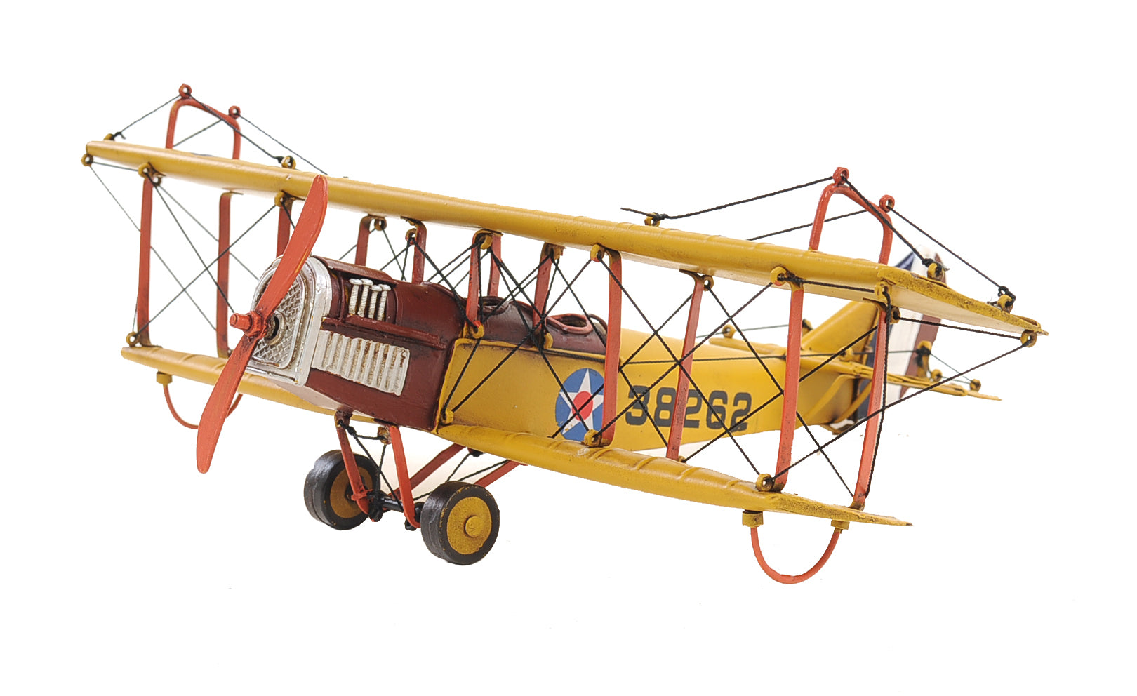1918 Yellow Curtiss JN-4 1:24