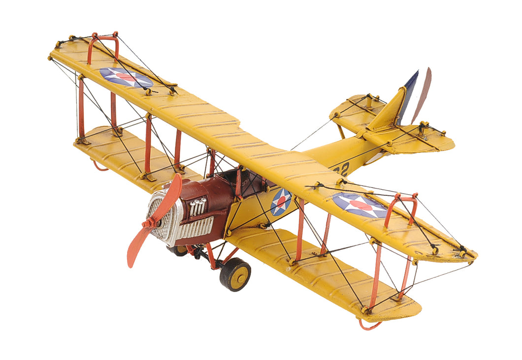 1918 Yellow Curtiss JN-4 1:24