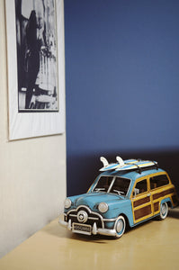 1949 Ford Wagon Car W/Two Surfboards