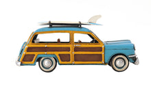 Load image into Gallery viewer, 1949 Ford Wagon Car W/Two Surfboards