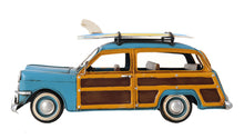 Load image into Gallery viewer, 1949 Ford Wagon Car W/Two Surfboards