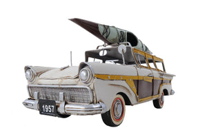 Fords Woody-Look Country Squire W/ Kayak