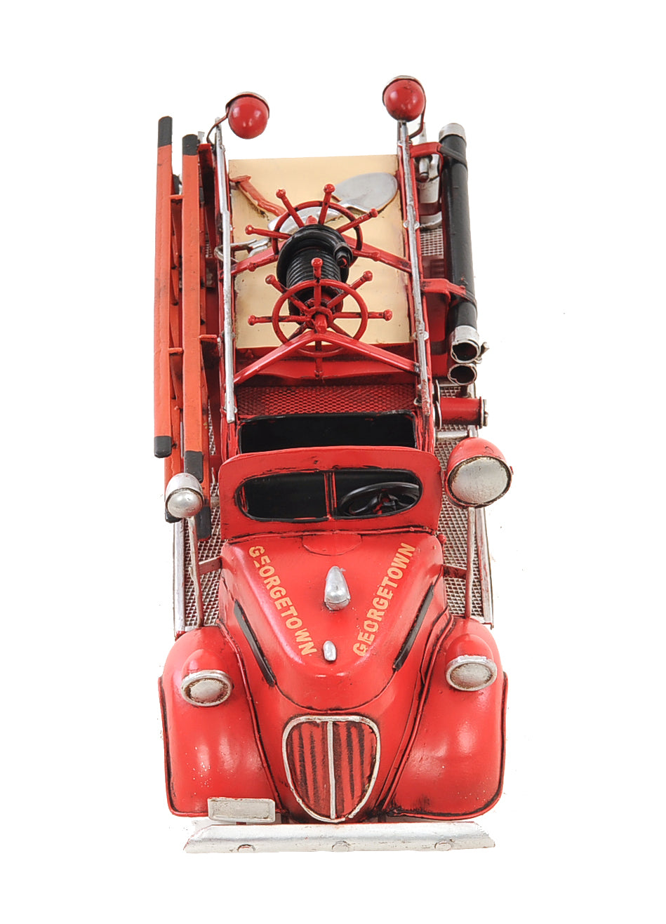 1938 Red Fire Engine Ford 1:40