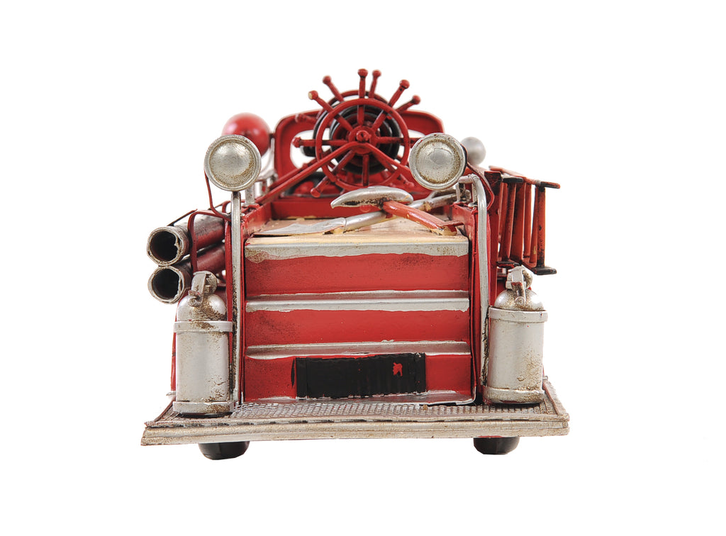 1938 Red Fire Engine Ford 1:40