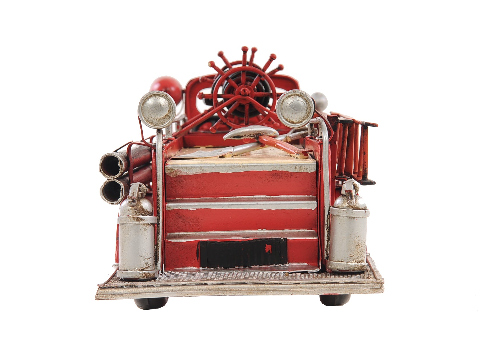 1938 Red Fire Engine Ford 1:40