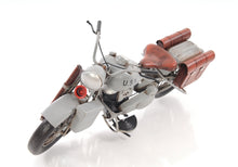 Load image into Gallery viewer, 1942 Indian Model 741 Grey Motorcycle 1:7